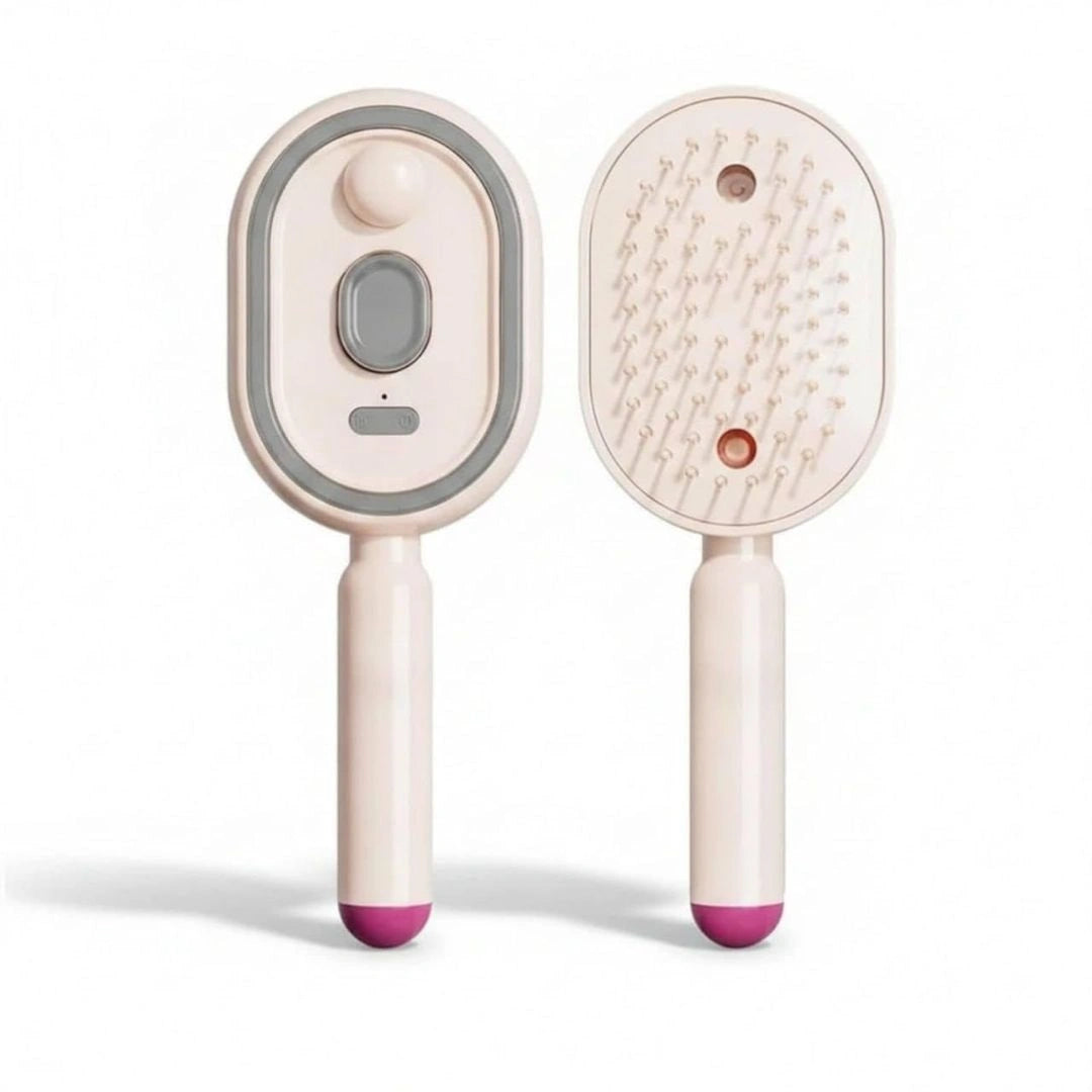 Electric spray air cushion massage comb
